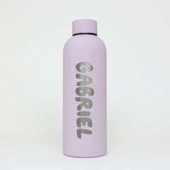 Personalised Chubby Bottle - Lilac