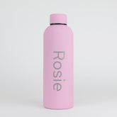 Personalised Chubby Bottle - Pastel Rose
