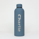 Personalised Chubby Bottle - Whale Blue