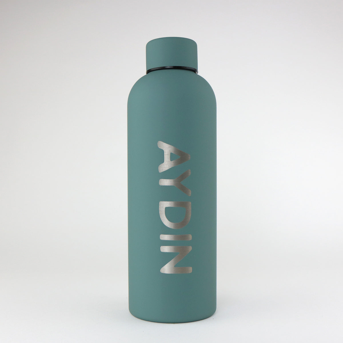 Personalised Chubby Bottle - Forest Green