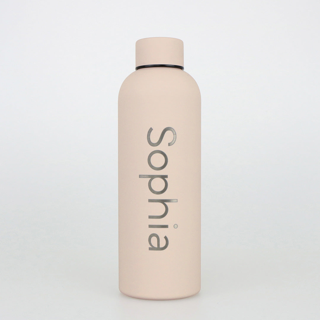 Personalised Chubby Bottle - Beige Blush
