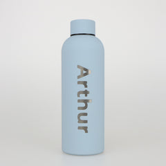 Personalised Chubby Bottle - Dusty Blue