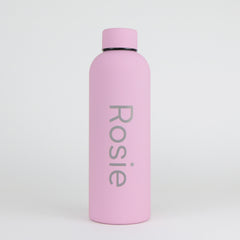 Personalised Chubby Bottle - Pastel Rose